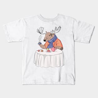 Tea with Moose Kids T-Shirt